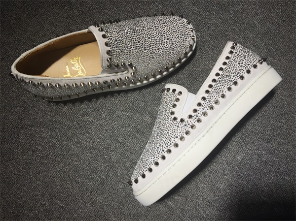 Louboutin For Man Sneakers Christian Louboutin Flat Boat Shoes
