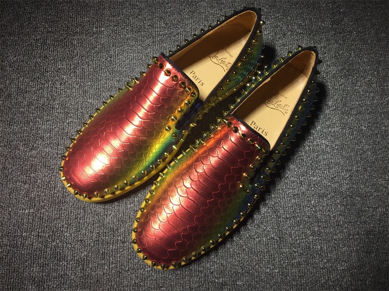 Louboutin For Man Sneakers Christian Louboutin Flat Boat Shoes