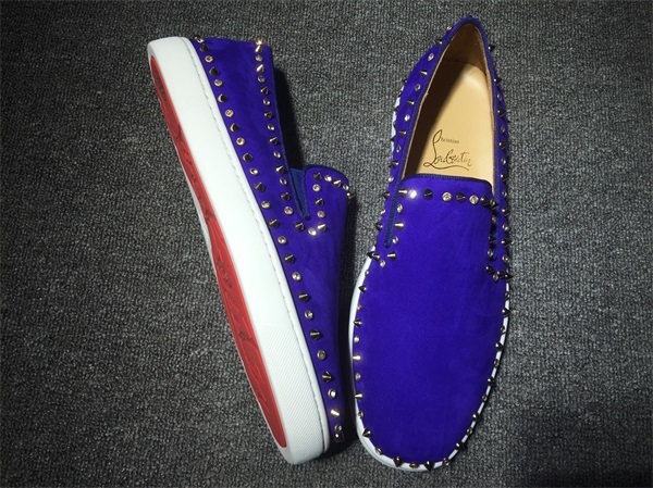 Louboutin For Man Sneakers Christian Louboutin Flat Boat Shoes