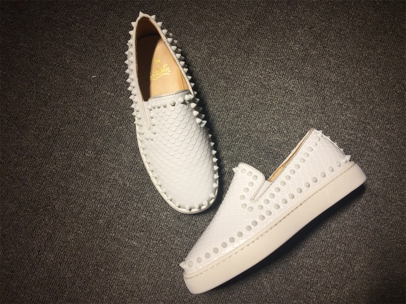 Louboutin For Man Sneakers Christian Louboutin Flat Boat Shoes