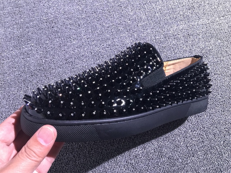 Louboutin For Man Sneakers Christian Louboutin Flat Boat Shoes