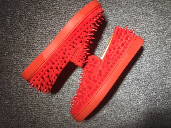 Louboutin For Man Sneakers Christian Louboutin Flat Boat Shoes