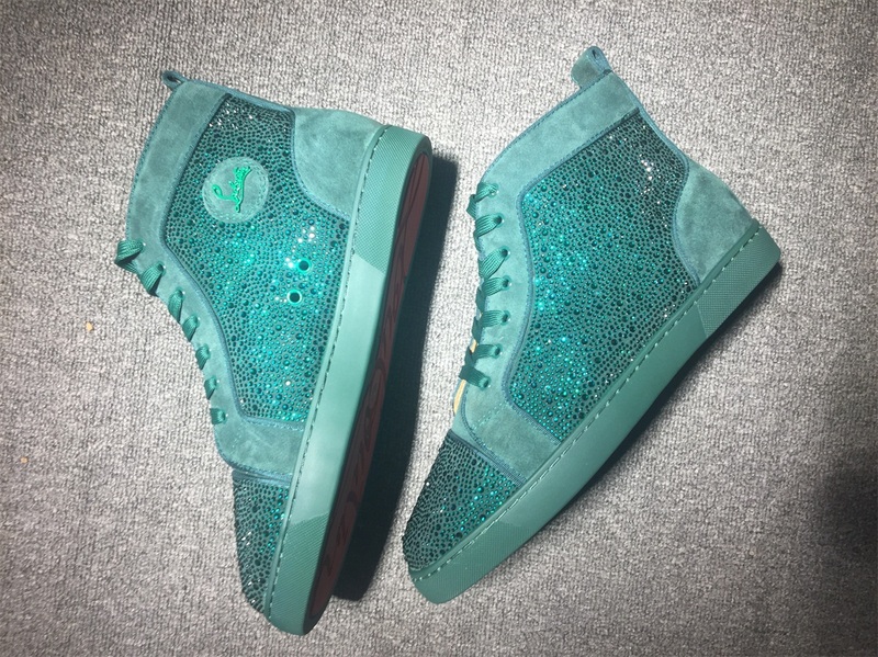 Christian Louboutin High Top Flats Men Sneakers