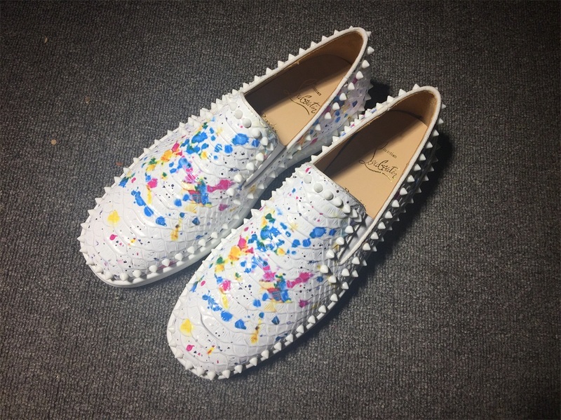 Louboutin For Man Sneakers Christian Louboutin Flat Boat Shoes