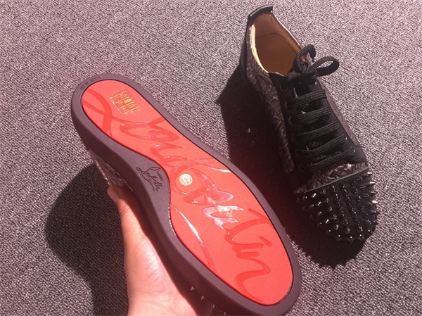 Christian Louboutin Sneaker Low Top Junior Men Shoes