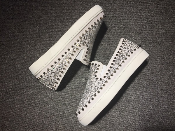 Louboutin For Man Sneakers Christian Louboutin Flat Boat Shoes