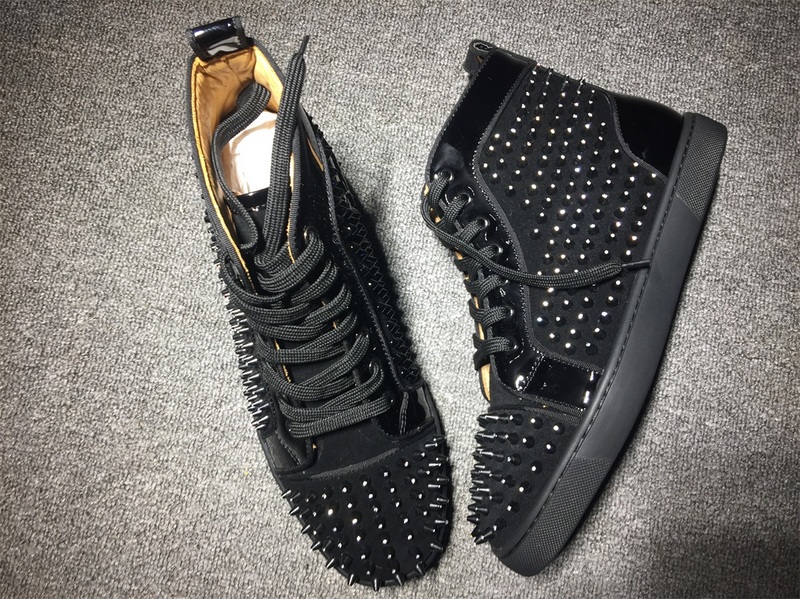 Christian Louboutin High Top Flats Men Sneakers