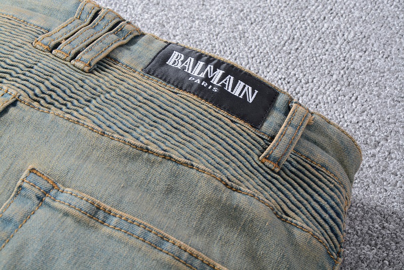 Balmain Jeans Discounts Sale MEN JEANS & TROUSERS BIKER-STYLE JEANS