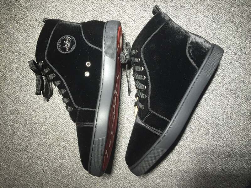 Christian Louboutin High Top Flats Men Sneakers