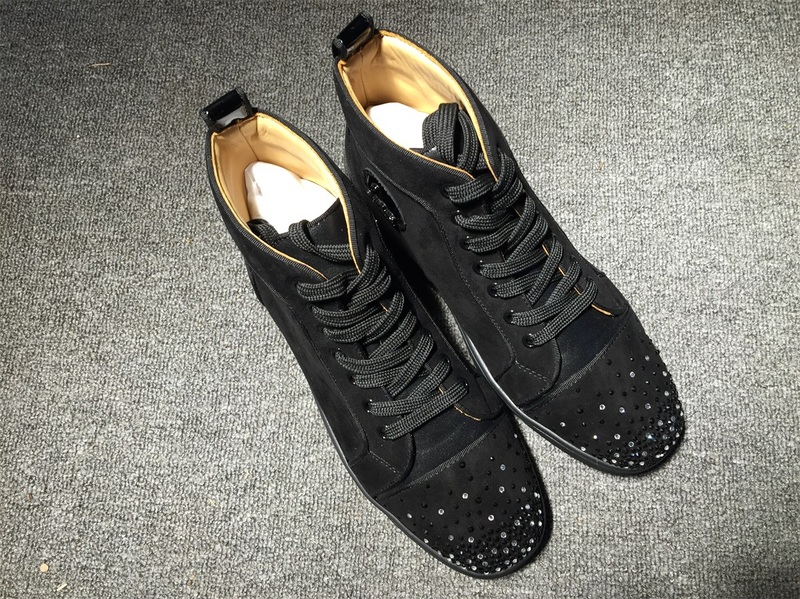 Christian Louboutin High Top Flats Men Sneakers