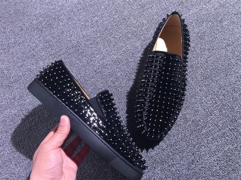 Louboutin For Man Sneakers Christian Louboutin Flat Boat Shoes