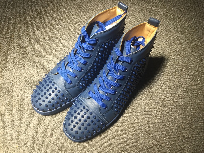 Christian Louboutin High Top Flats Men Sneakers