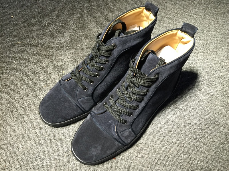 Christian Louboutin High Top Flats Men Sneakers
