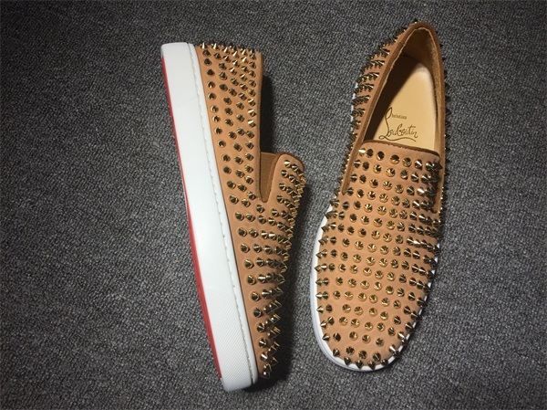 Louboutin For Man Sneakers Christian Louboutin Flat Boat Shoes