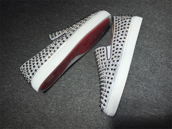 Louboutin For Man Sneakers Christian Louboutin Flat Boat Shoes