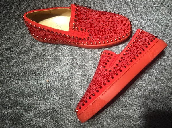 Louboutin For Man Sneakers Christian Louboutin Flat Boat Shoes