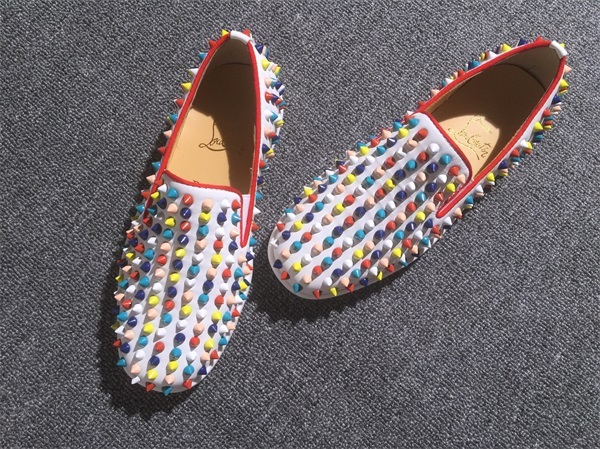 Louboutin For Man Sneakers Christian Louboutin Flat Boat Shoes