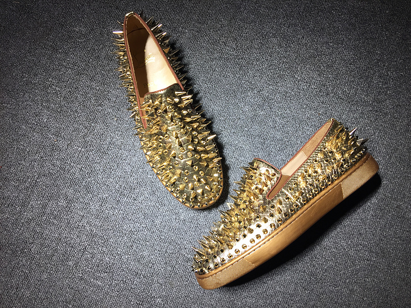 Louboutin For Man Sneakers Christian Louboutin Flat Boat Shoes