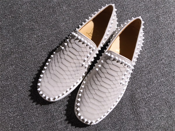 Louboutin For Man Sneakers Christian Louboutin Flat Boat Shoes
