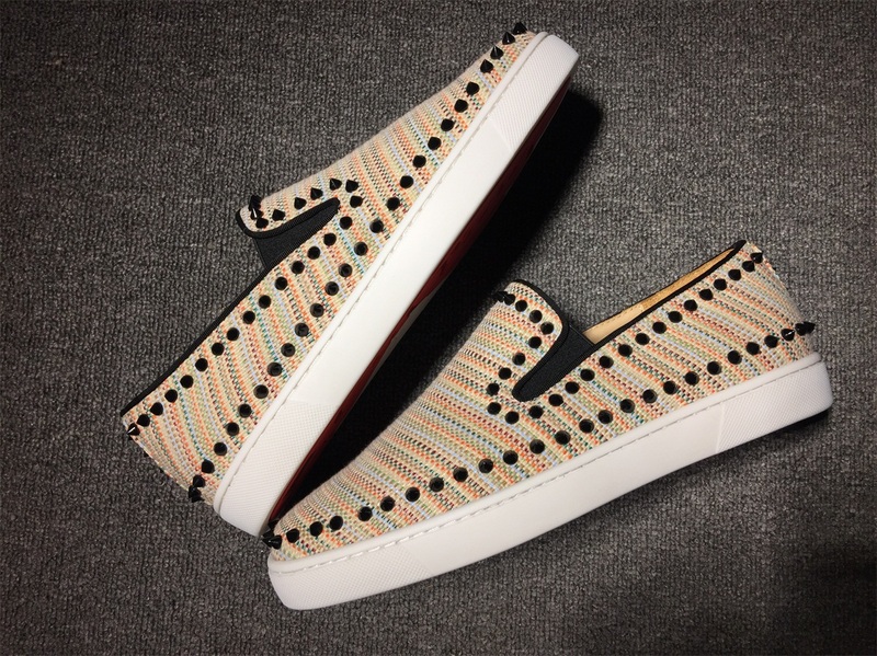 Louboutin For Man Sneakers Christian Louboutin Flat Boat Shoes