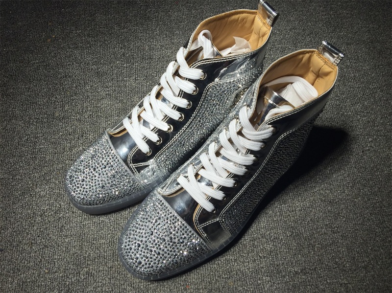 Christian Louboutin High Top Flats Men Sneakers