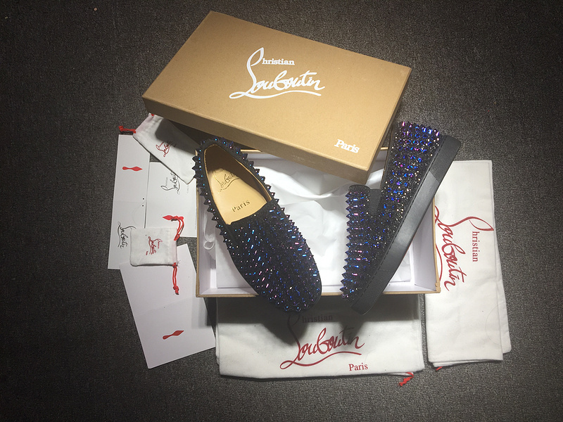 Louboutin For Man Sneakers Christian Louboutin Flat Boat Shoes