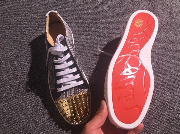 Christian Louboutin Sneaker Low Top Junior Men Shoes