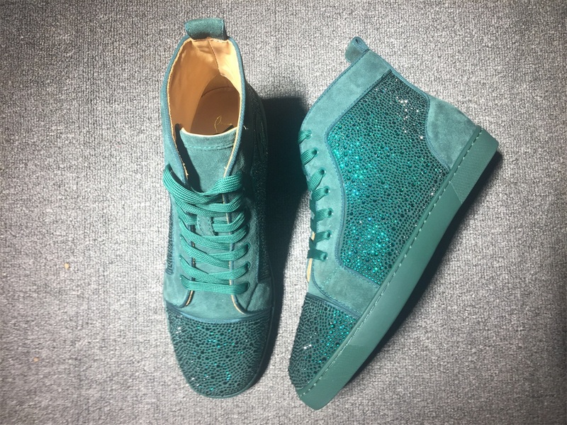 Christian Louboutin High Top Flats Men Sneakers
