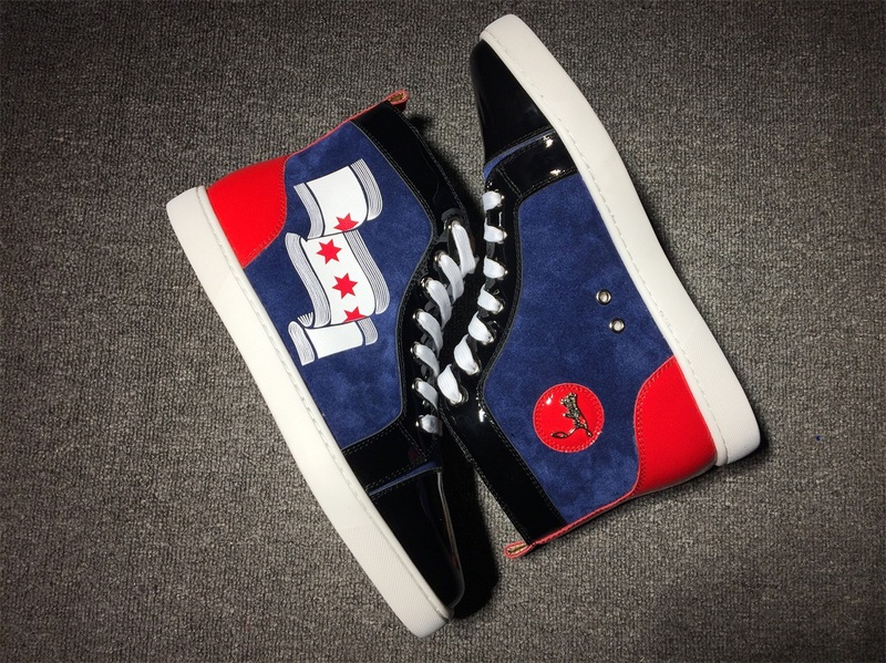 Christian Louboutin High Top Flats Men Sneakers