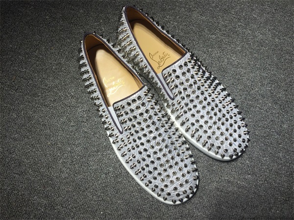 Louboutin For Man Sneakers Christian Louboutin Flat Boat Shoes