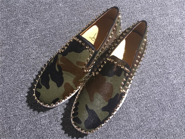 Louboutin For Man Sneakers Christian Louboutin Flat Boat Shoes