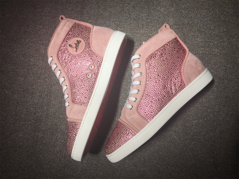 Christian Louboutin High Top Flats Men Sneakers