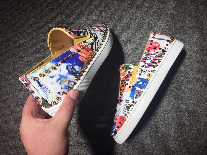 Louboutin For Man Sneakers Christian Louboutin Flat Boat Shoes