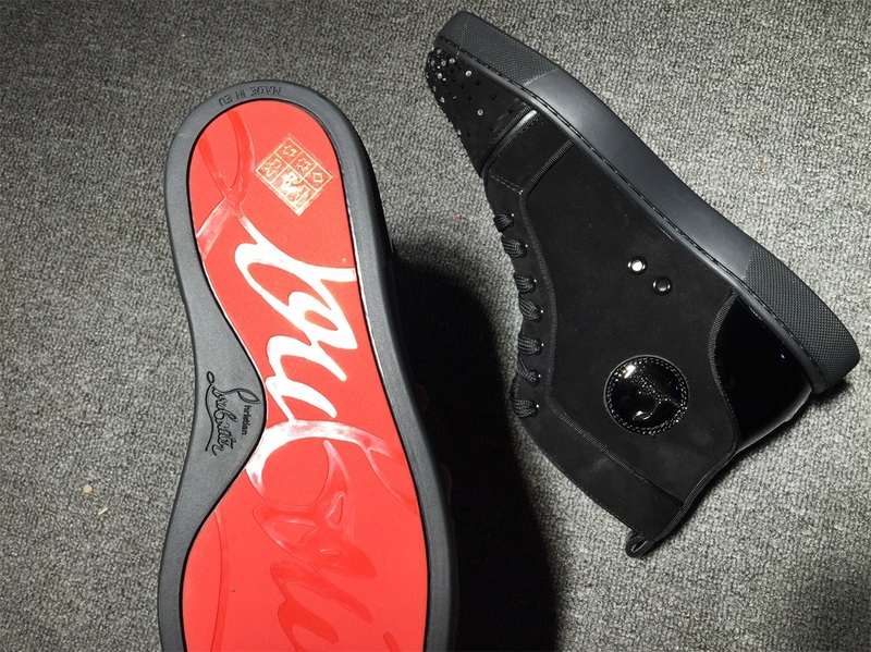 Christian Louboutin High Top Flats Men Sneakers