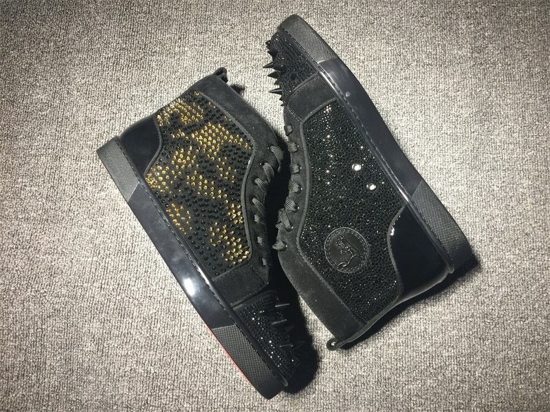 Christian Louboutin High Top Flats Men Sneakers