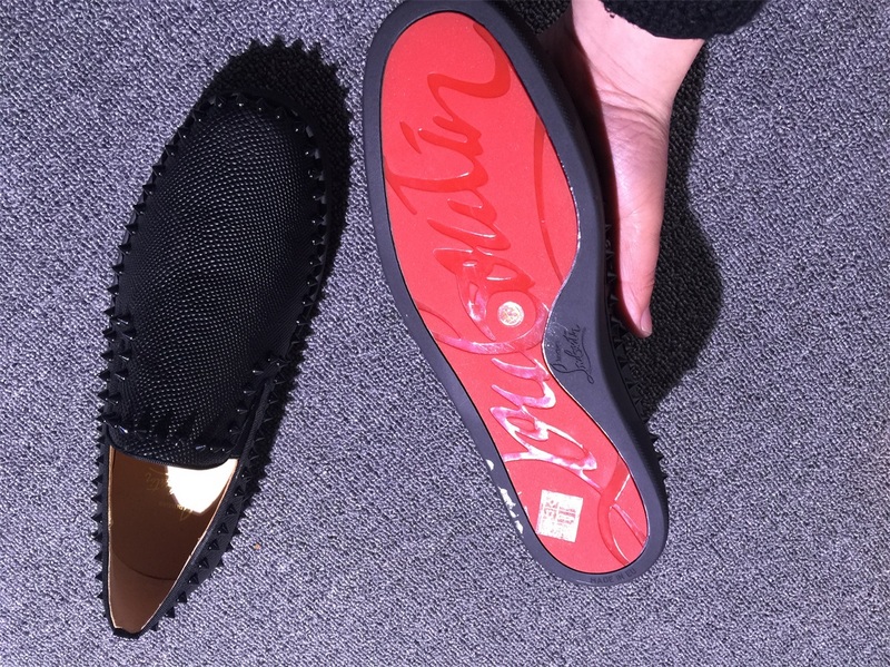 Louboutin For Man Sneakers Christian Louboutin Flat Boat Shoes
