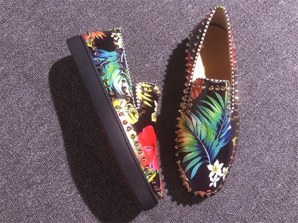 Louboutin For Man Sneakers Christian Louboutin Flat Boat Shoes