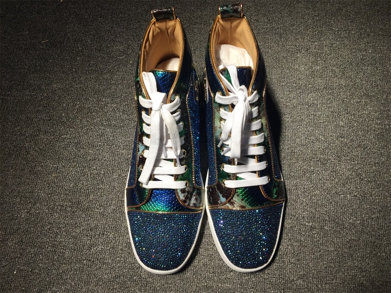 Christian Louboutin High Top Flats Men Sneakers