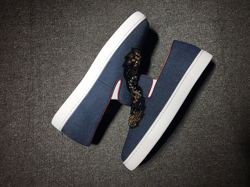 Louboutin For Man Sneakers Christian Louboutin Flat Boat Shoes