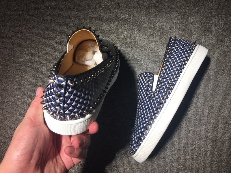 Louboutin For Man Sneakers Christian Louboutin Flat Boat Shoes