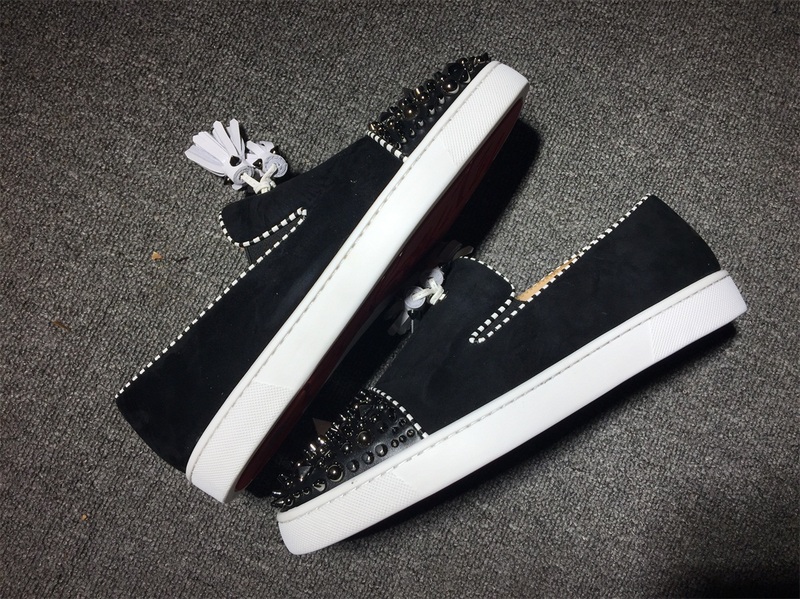 Louboutin For Man Sneakers Christian Louboutin Flat Boat Shoes