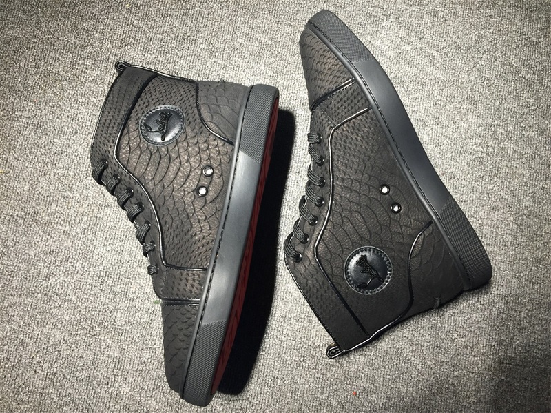 Christian Louboutin High Top Flats Men Sneakers