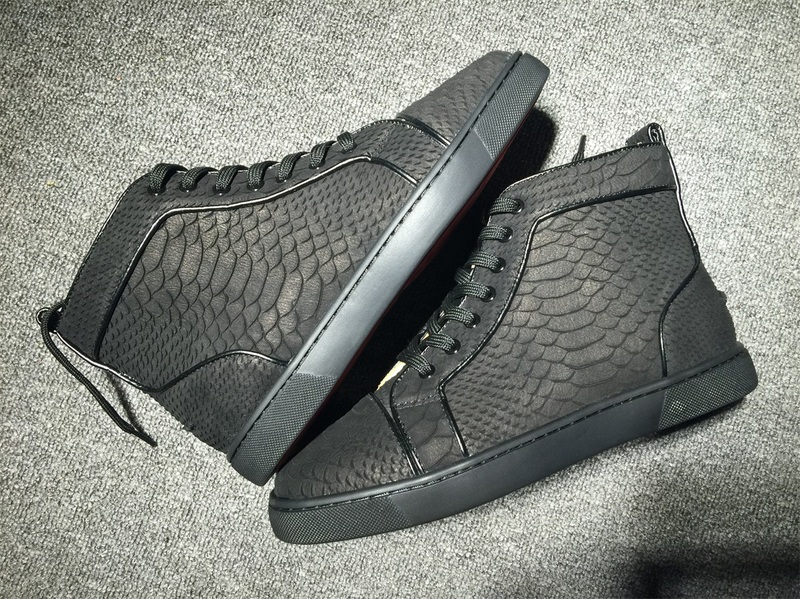 Christian Louboutin High Top Flats Men Sneakers