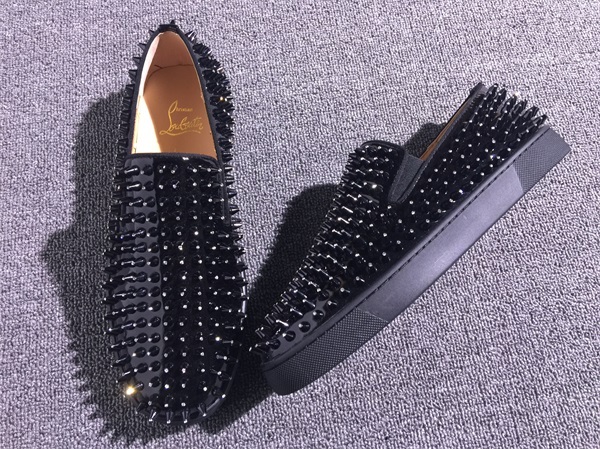 Louboutin For Man Sneakers Christian Louboutin Flat Boat Shoes