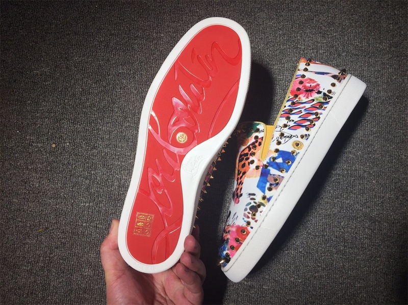 Louboutin For Man Sneakers Christian Louboutin Flat Boat Shoes