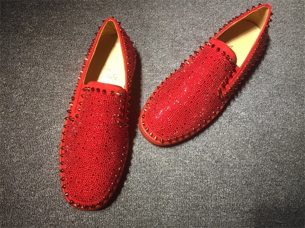 Louboutin For Man Sneakers Christian Louboutin Flat Boat Shoes