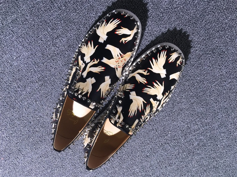Louboutin For Man Sneakers Christian Louboutin Flat Boat Shoes