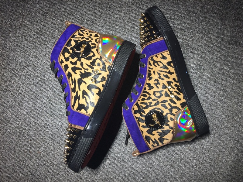 Christian Louboutin High Top Flats Men Sneakers