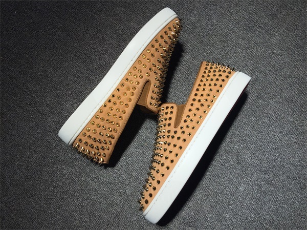 Louboutin For Man Sneakers Christian Louboutin Flat Boat Shoes
