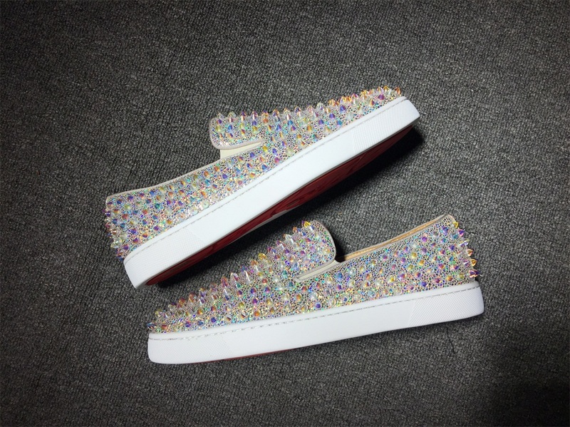 Louboutin For Man Sneakers Christian Louboutin Flat Boat Shoes